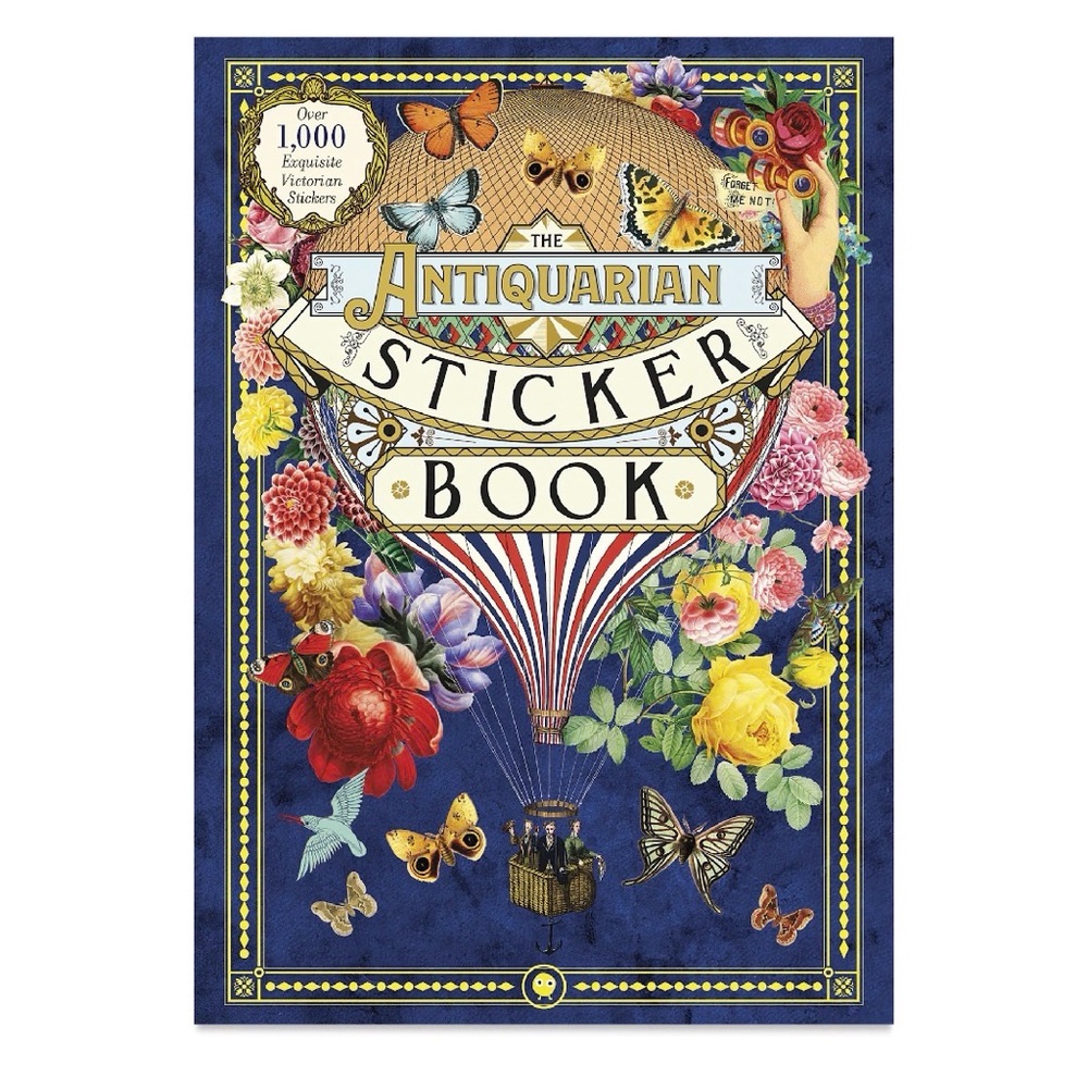 Antiquarian Sticker Book with 1000+ Victorian Stickers NEW